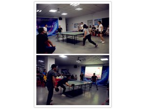 奮力拼搏，一決高下——“乒乓球運(yùn)動(dòng)賽”